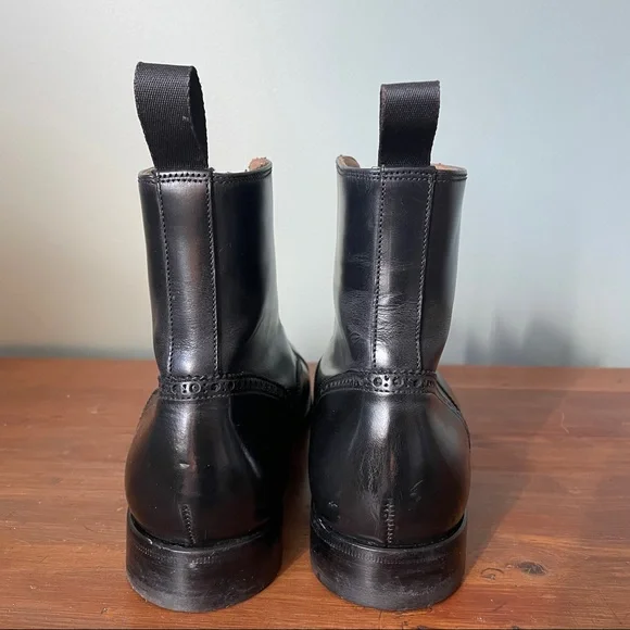 Mens Italian Cap Toe Boot - Picture 5 of 7